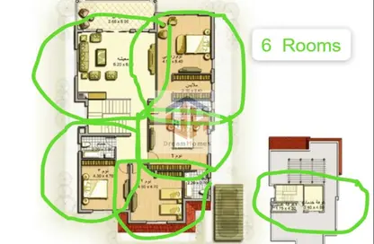 Villa - 6 Bedrooms - 6 Bathrooms for sale in Madinaty - Cairo