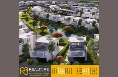 Townhouse - 6 Bedrooms - 6 Bathrooms for sale in Joulz - Cairo Alexandria Desert Road - 6 October City - Giza