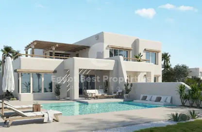 Villa - 4 Bedrooms - 5 Bathrooms for sale in Hacienda West - Ras Al Hekma - North Coast