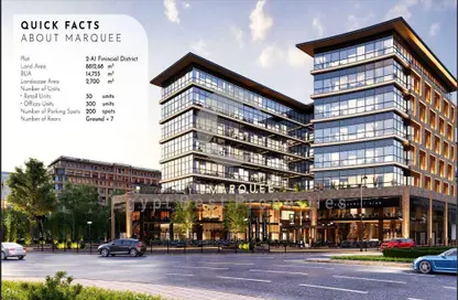 Shop - Studio - 1 Bathroom for sale in Marquee Complex - Financial District - New Capital City - Cairo