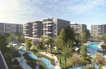 Apartment - 2 Bedrooms - 2 Bathrooms for sale in Qamary - R8 - New Capital City - Cairo