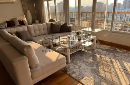 Apartment - 2 Bedrooms - 2 Bathrooms for rent in Ahmed Heshmat St. - Zamalek - Cairo