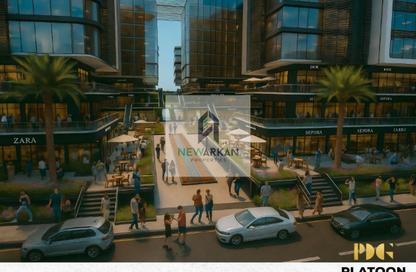 Retail - Studio - 1 Bathroom for sale in Central Axis - 5th District - 6 October City - Giza