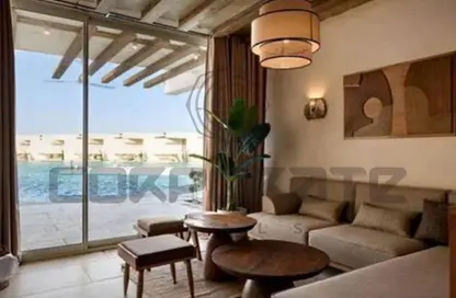 Chalet - 2 Bedrooms - 2 Bathrooms for sale in Hacienda Waters - Qesm Ad Dabaah - North Coast