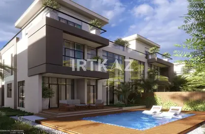 تاون هاوس - 3 غرف نوم - 4 حمامات للبيع في كومباوند سعاده - مدينة القاهرة الجديدة - القاهرة