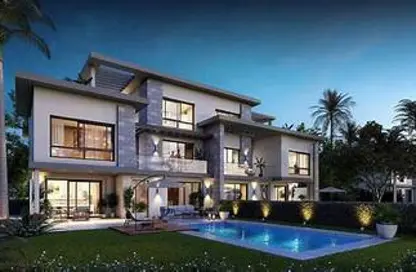 Apartment - 2 Bedrooms - 1 Bathroom for sale in Swan Lake Residence - 5th Settlement Compounds - The 5th Settlement - New Cairo City - Cairo