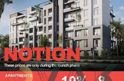 Apartment - 3 Bedrooms - 3 Bathrooms for sale in Notion New Cairo - 5th Settlement Compounds - The 5th Settlement - New Cairo City - Cairo