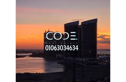 Apartment - 1 Bedroom - 1 Bathroom for sale in North Edge Towers - New Alamein City - Al Alamein - North Coast