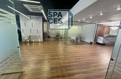 Office Space - Studio - 2 Bathrooms for rent in V90 - North Teseen St. - The 5th Settlement - New Cairo City - Cairo