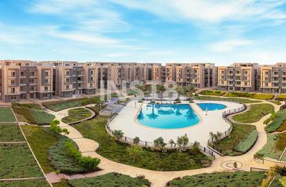 Apartment - 2 Bedrooms - 2 Bathrooms for sale in Galleria Moon Valley - South Investors Area - New Cairo City - Cairo