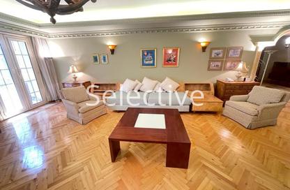 Apartment - 3 Bedrooms - 5 Bathrooms for rent in Katameya Heights - El Katameya Compounds - El Katameya - New Cairo City - Cairo