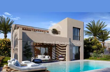 فيلا - 4 غرف نوم - 4 حمامات للبيع في مكادي هايتس - مكادي اوراسكوم - مكادي - الغردقة - محافظة البحر الاحمر