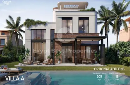 Villa - 5 Bedrooms - 5 Bathrooms for sale in Solana East - 5th Settlement Compounds - The 5th Settlement - New Cairo City - Cairo