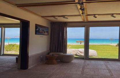 Chalet - 2 Bedrooms - 2 Bathrooms for sale in Ramla Lakeside - Qesm Ad Dabaah - North Coast