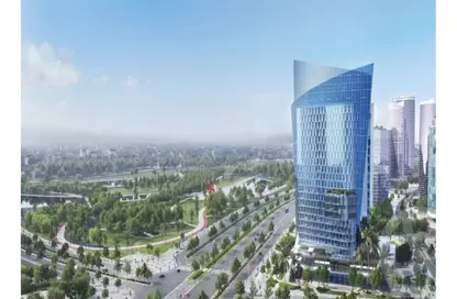 Office Space - Studio for sale in Podia Tower - New Capital Compounds - New Capital City - Cairo