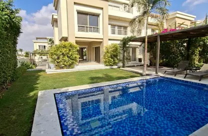 Villa - 4 Bedrooms - 6 Bathrooms for rent in Cairo Festival City - North Investors Area - New Cairo City - Cairo