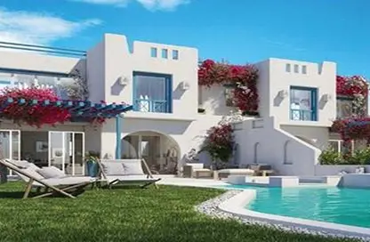 Twin House - 5 Bedrooms - 4 Bathrooms for sale in Mountain View - Ras Al Hekma - North Coast