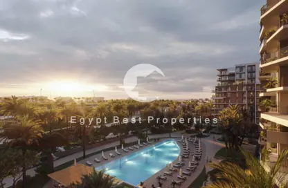 Apartment - 1 Bedroom - 2 Bathrooms for sale in Zed Towers - Sheikh Zayed Compounds - Sheikh Zayed City - Giza
