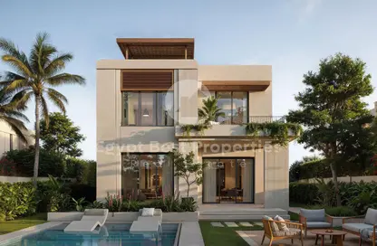 فيلا - 5 غرف نوم - 5 حمامات للبيع في ميڤيدا جاردنز - مدينة المستقبل - القاهرة