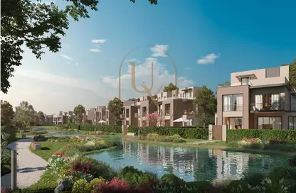 Apartment - 2 Bedrooms - 2 Bathrooms for sale in Garden Lakes - 6 October Compounds - 6 October City - Giza