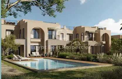 Twin House - 3 Bedrooms - 4 Bathrooms for sale in Mangroovy Residence - Al Gouna - Hurghada - Red Sea
