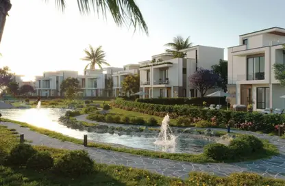 Townhouse - 4 Bedrooms - 4 Bathrooms for sale in Canyon 8 - R8 - New Capital City - Cairo