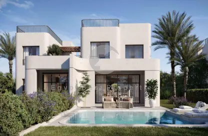 Villa - 3 Bedrooms - 4 Bathrooms for sale in Mangroovy Residence - Al Gouna - Hurghada - Red Sea