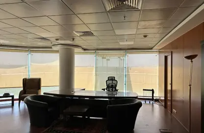 Office Space - Studio - 1 Bathroom for rent in Bank Center Street - South Teseen St. - The 5th Settlement - New Cairo City - Cairo