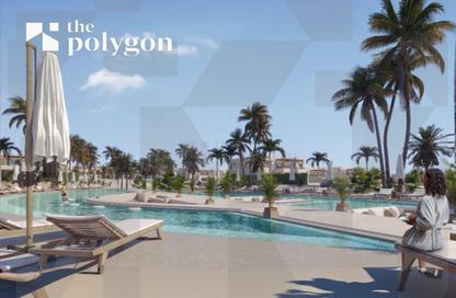 Chalet - 2 Bedrooms - 3 Bathrooms for sale in Hacienda Waters - Qesm Ad Dabaah - North Coast