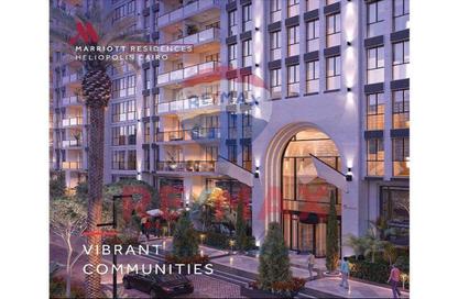 Apartment - 3 Bedrooms - 2 Bathrooms for sale in Marriott Residence Heliopolis - Almazah - Heliopolis - Masr El Gedida - Cairo