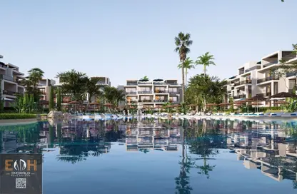 Apartment - 2 Bedrooms - 1 Bathroom for sale in Jasmine Village - Hurghada Resorts - Hurghada - Red Sea