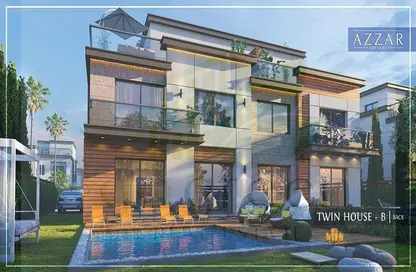 Townhouse - 4 Bedrooms - 4 Bathrooms for sale in Azzar 2 - 5th Settlement Compounds - The 5th Settlement - New Cairo City - Cairo