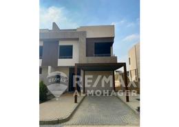 Townhouse - 3 bedrooms - 5 bathrooms for للبيع in Palm Hills WoodVille - Al Wahat Road - 6 October City - Giza