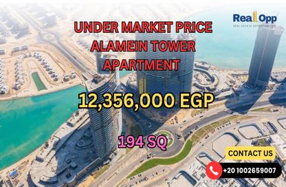 Chalet - 3 Bedrooms - 2 Bathrooms for sale in Palm Hills New Alamein - New Alamein City - Al Alamein - North Coast