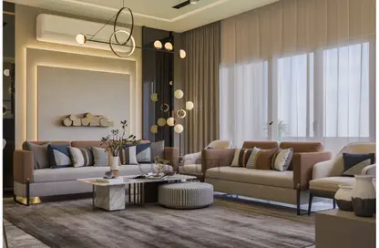 Apartment - 2 Bedrooms - 2 Bathrooms for sale in Lake View Residence - 5th Settlement Compounds - The 5th Settlement - New Cairo City - Cairo