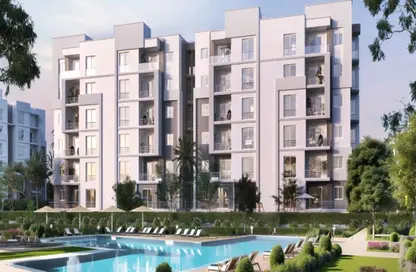 Apartment - 2 Bedrooms - 2 Bathrooms for sale in Westview Residence - New Zayed City - Sheikh Zayed City - Giza