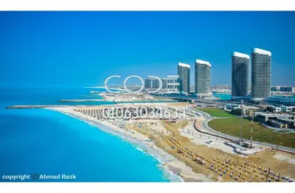 Apartment - 1 Bedroom - 1 Bathroom for sale in North Edge Towers - New Alamein City - Al Alamein - North Coast