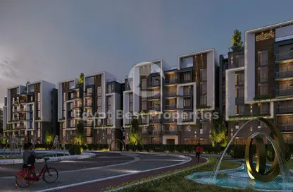Apartment - 1 Bedroom - 1 Bathroom for sale in Crescent Walk - 5th Settlement Compounds - The 5th Settlement - New Cairo City - Cairo