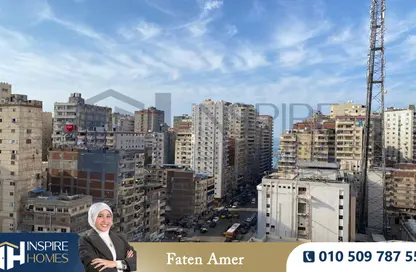 شقة - 2 غرف نوم - 1 حمام للايجار في شارع إسكندر إبراهيم - ميامي - حي اول المنتزة - الاسكندرية