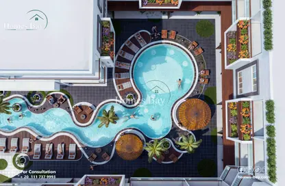 Apartment - 2 Bedrooms - 1 Bathroom for sale in Magawish Resort - Hurghada Resorts - Hurghada - Red Sea
