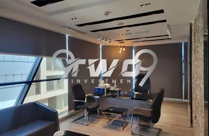 Office Space - Studio - 1 Bathroom for rent in Cairo Business Plaza - North Teseen St. - The 5th Settlement - New Cairo City - Cairo