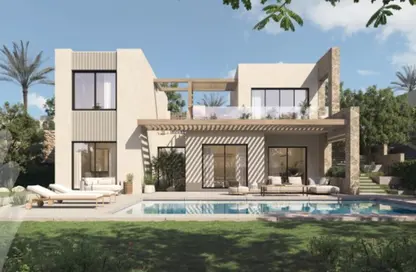 Twin House - 3 Bedrooms - 3 Bathrooms for sale in Mangroovy Residence - Al Gouna - Hurghada - Red Sea