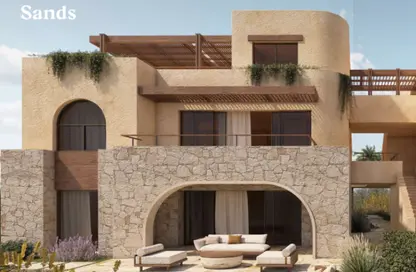 Chalet - 2 Bedrooms - 2 Bathrooms for sale in Ramla Lakeside - Qesm Ad Dabaah - North Coast