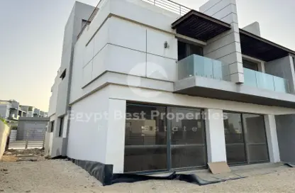 Twin House - 4 Bedrooms - 4 Bathrooms for sale in Patio Al Zahraa - Sheikh Zayed Compounds - Sheikh Zayed City - Giza