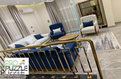 دوبلكس - 3 غرف نوم - 2 حمامات للايجار في مركز القاهرة الجديدة - شارع التسعين الشمالي - التجمع الخامس - مدينة القاهرة الجديدة - القاهرة