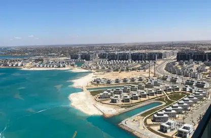 Cabin - 2 Bedrooms - 1 Bathroom for sale in North Edge Towers - New Alamein City - Al Alamein - North Coast