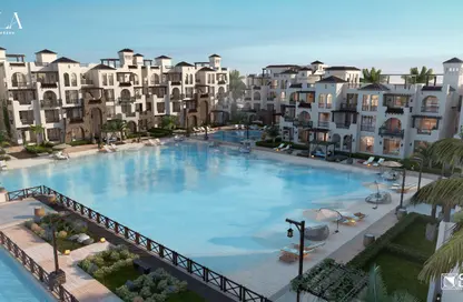 Chalet - 2 Bedrooms - 2 Bathrooms for sale in Cala - Sahl Hasheesh - Hurghada - Red Sea