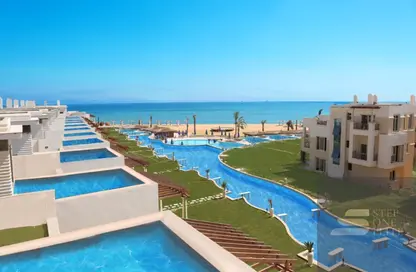 Chalet - 2 Bedrooms - 2 Bathrooms for sale in Blue Blue - Al Ain Al Sokhna - Suez