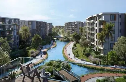 Apartment - 1 Bedroom - 2 Bathrooms for sale in Palm Hills New Cairo - 5th Settlement Compounds - The 5th Settlement - New Cairo City - Cairo