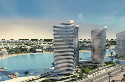 شقة - 2 غرف نوم - 2 حمامات للبيع في نورث ايدج تاورز - مدينة العلمين الجديدة - العلمين - الساحل الشمالي